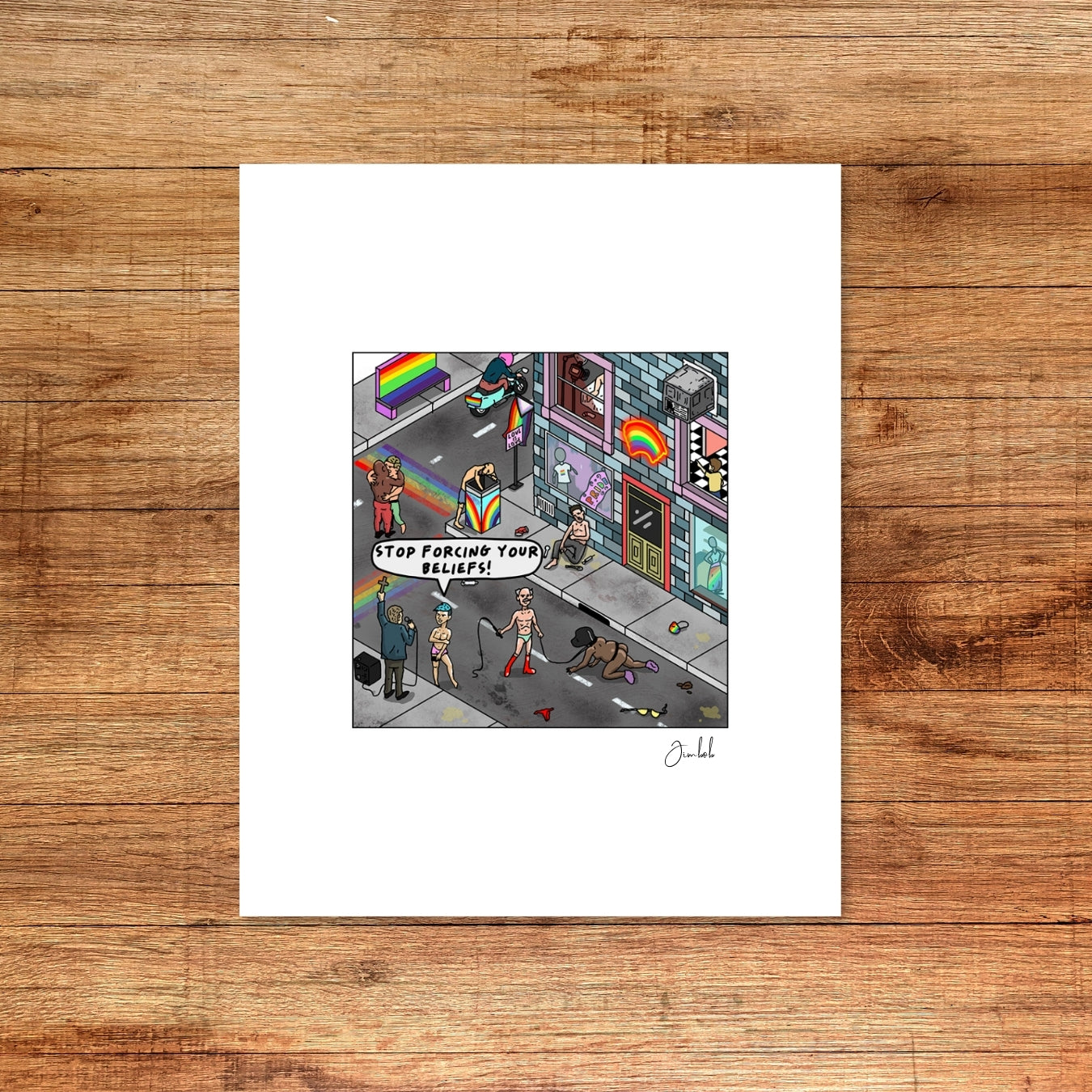 "Liberty" 8x10in Print