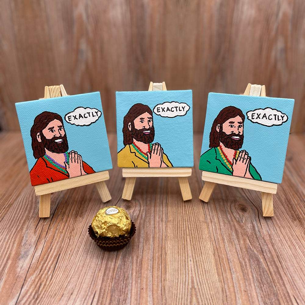 ChristoLogikal Mini Painting w/ Easel