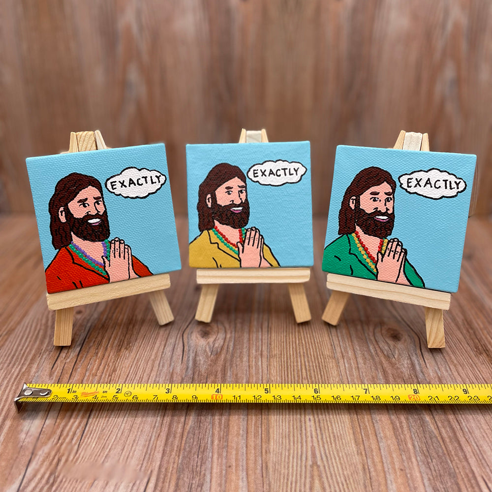 ChristoLogikal Mini Painting w/ Easel