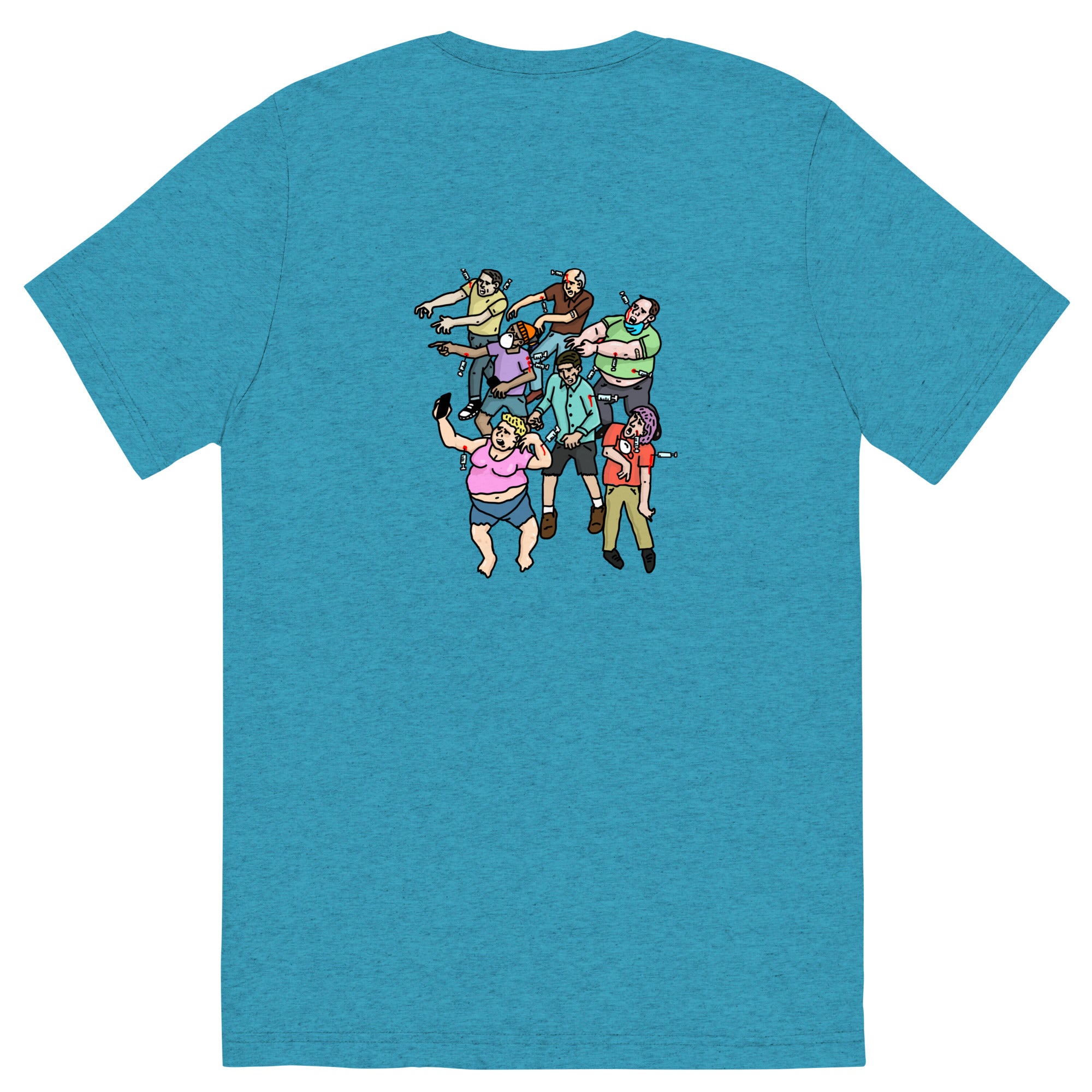 "Walking Dead" Front & Back Premium T-Shirt (Dark Colors)