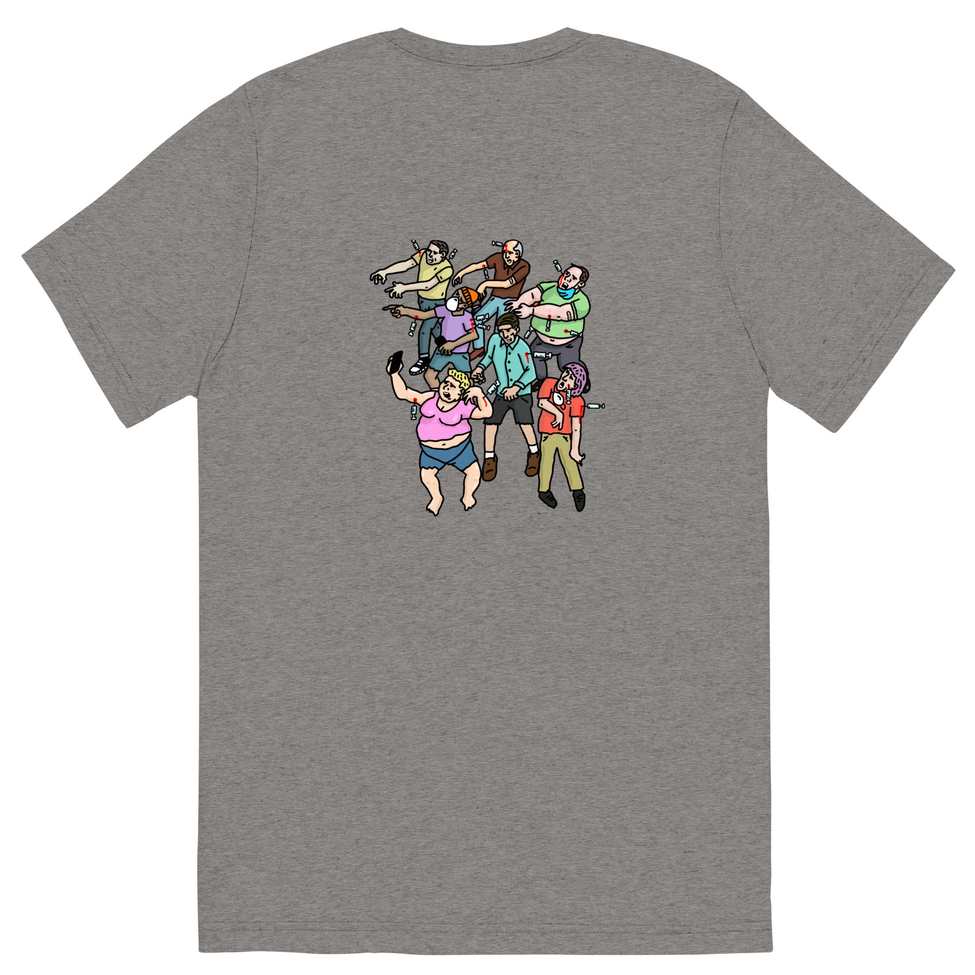 "Walking Dead" Front & Back Premium T-Shirt (Dark Colors)