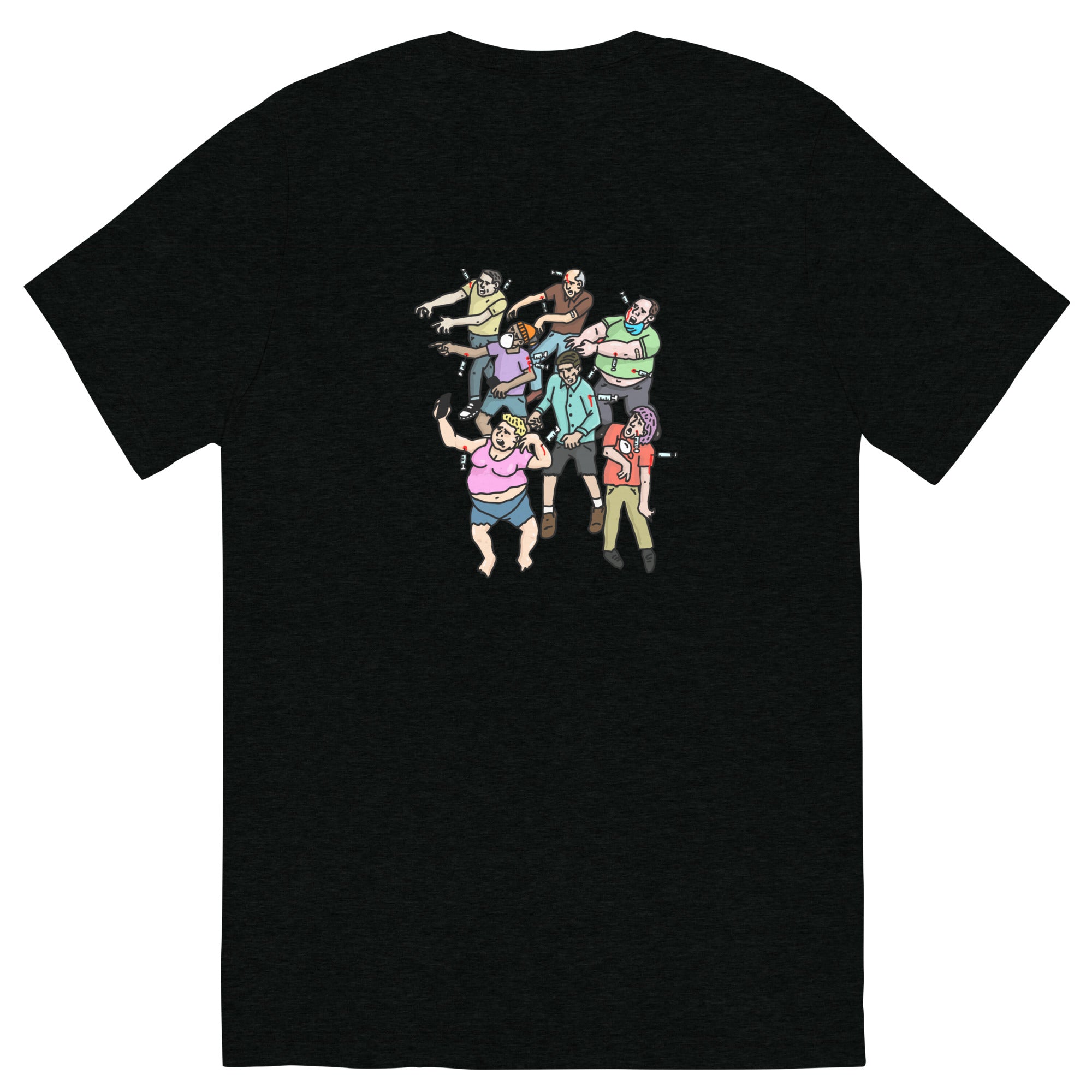 "Walking Dead" Front & Back Premium T-Shirt (Dark Colors)