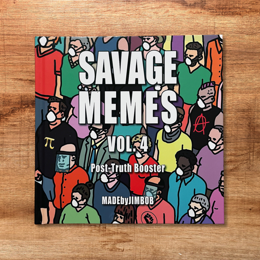 3 BOOK BUNDLE - SAVAGE MEMES VOL. 3/4/5 + MYSTERY STICKER PACK!