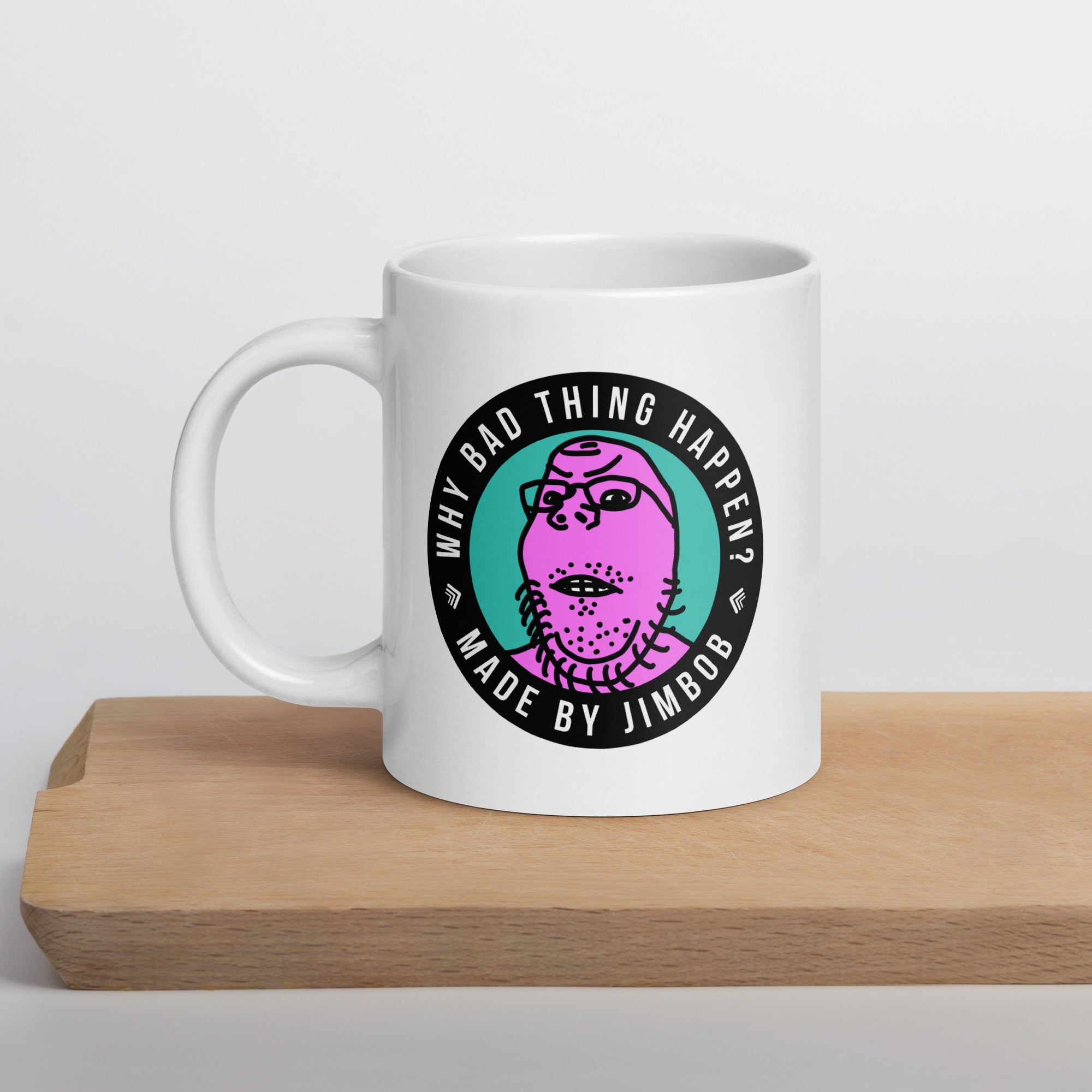 Why Bad Thing Happen Mug - Black
