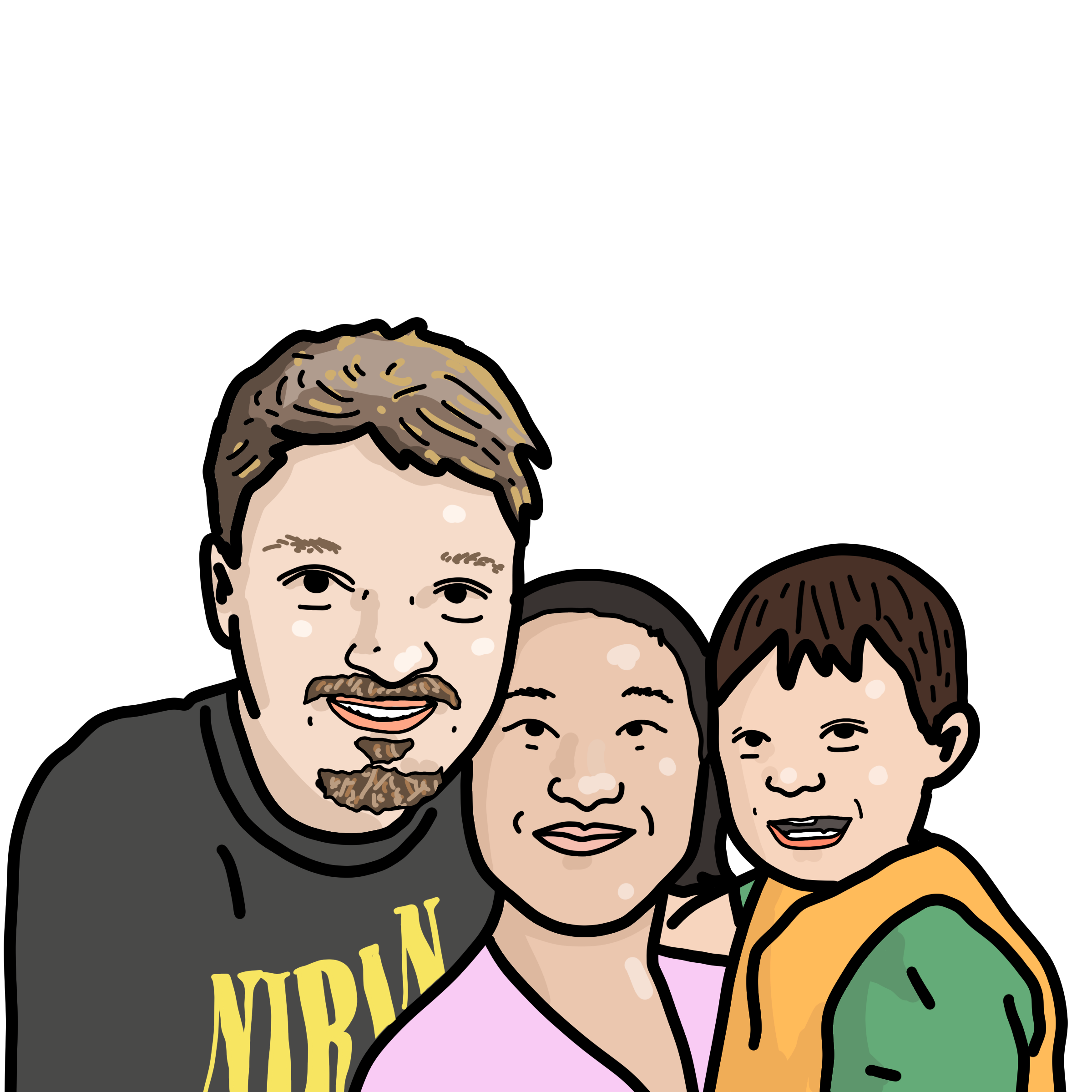 Family Bobvatar (3-5 People)