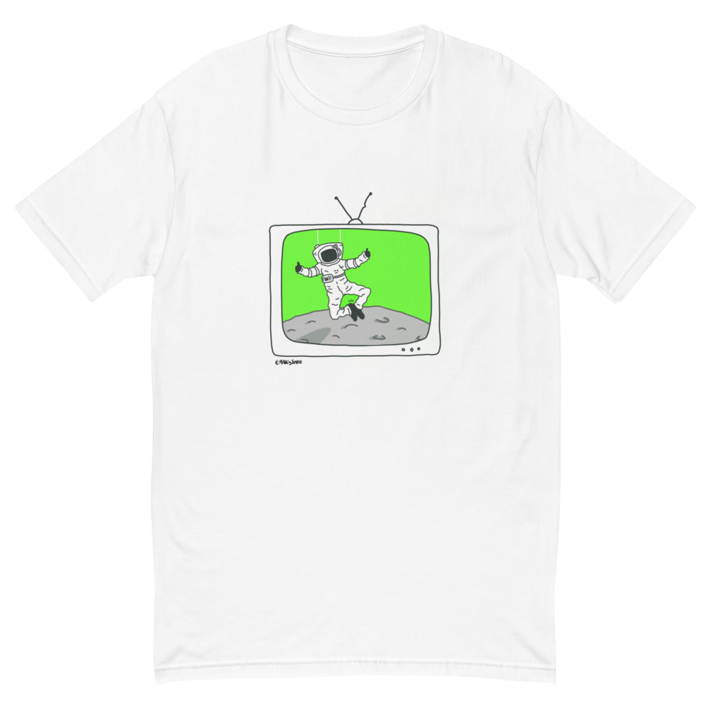 "Green Screen Astronaut" Premium T-shirt