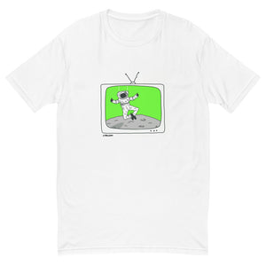"Green Screen Astronaut" Premium T-shirt