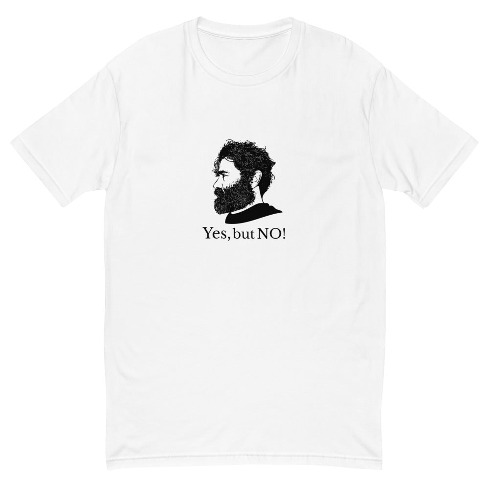 "Yes, but NO!" Premium T-shirt - by @cryptid.photo