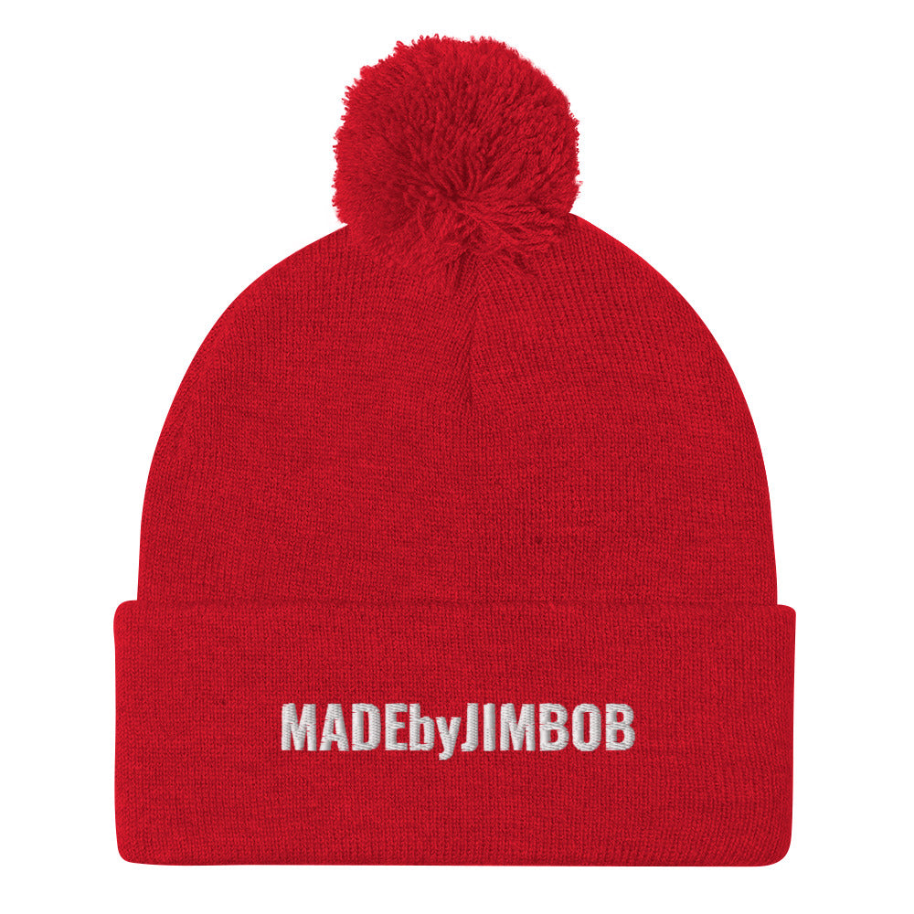 MADEbyJIMBOB Pom-Pom Beanie