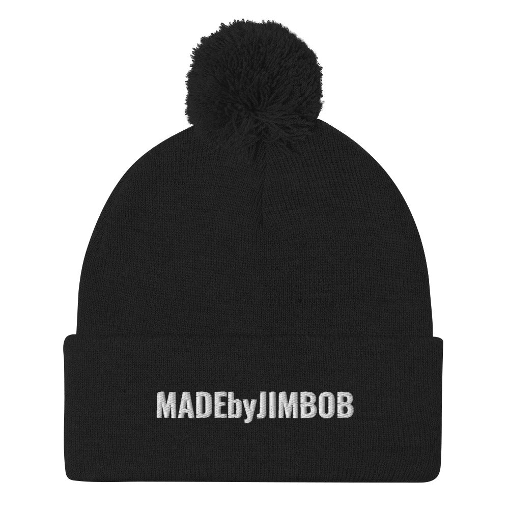 MADEbyJIMBOB Pom-Pom Beanie