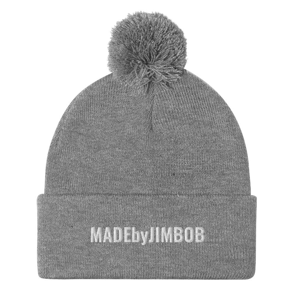 MADEbyJIMBOB Pom-Pom Beanie