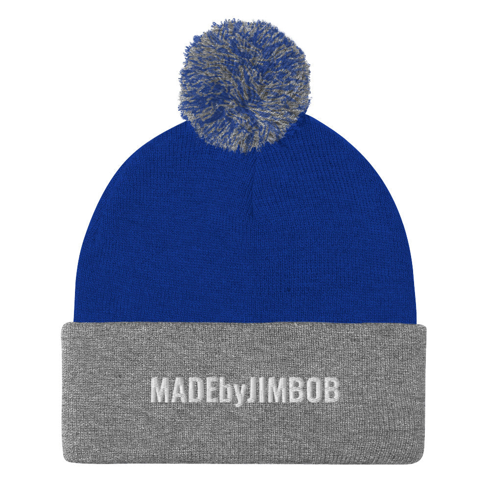 MADEbyJIMBOB Pom-Pom Beanie