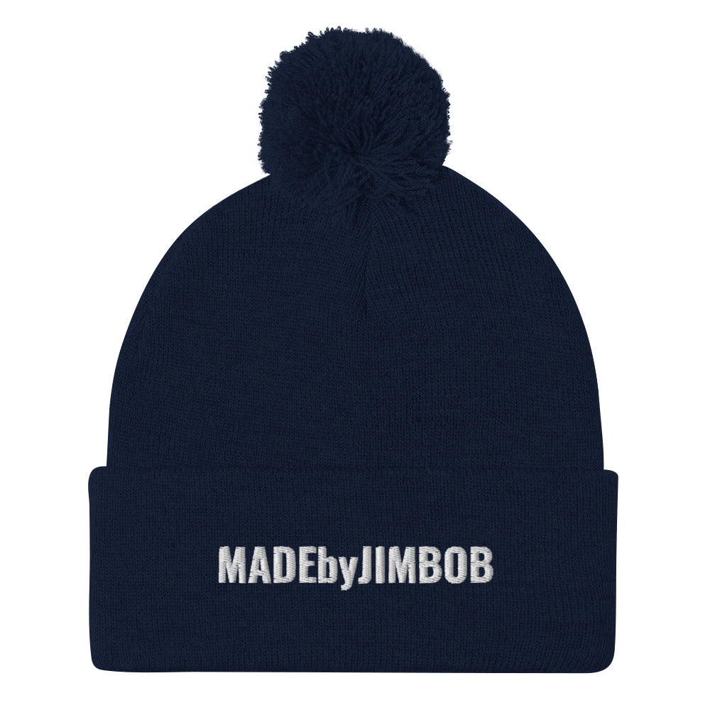 MADEbyJIMBOB Pom-Pom Beanie