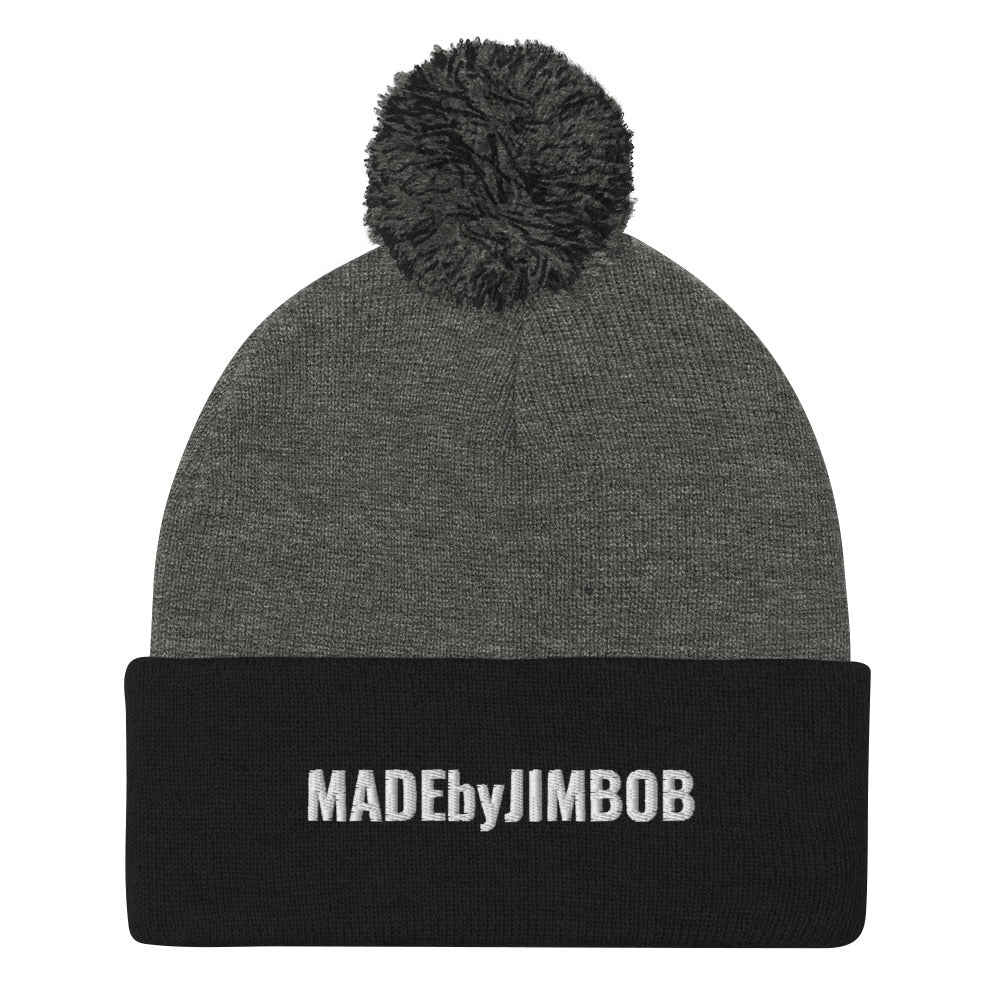 MADEbyJIMBOB Pom-Pom Beanie