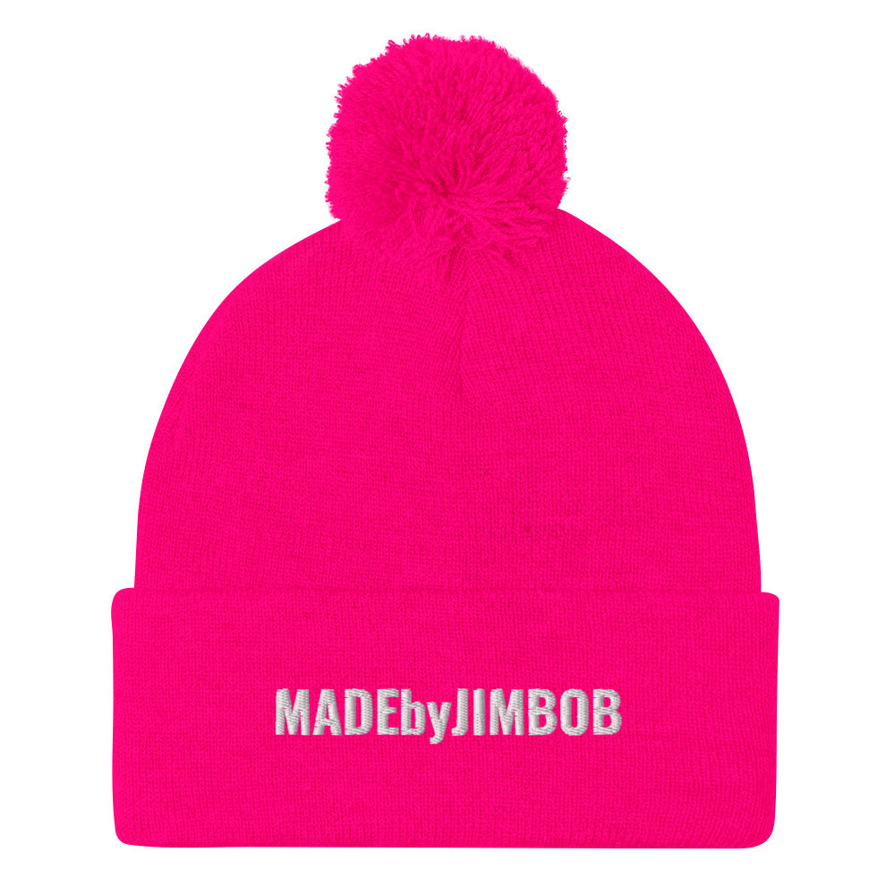 MADEbyJIMBOB Pom-Pom Beanie