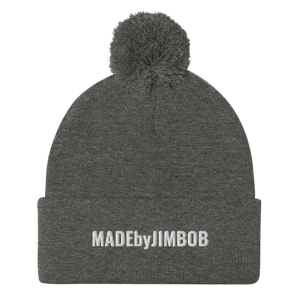 MADEbyJIMBOB Pom-Pom Beanie