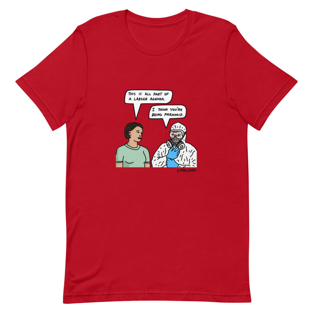 "Paranoid" Short-Sleeve Unisex T-Shirt