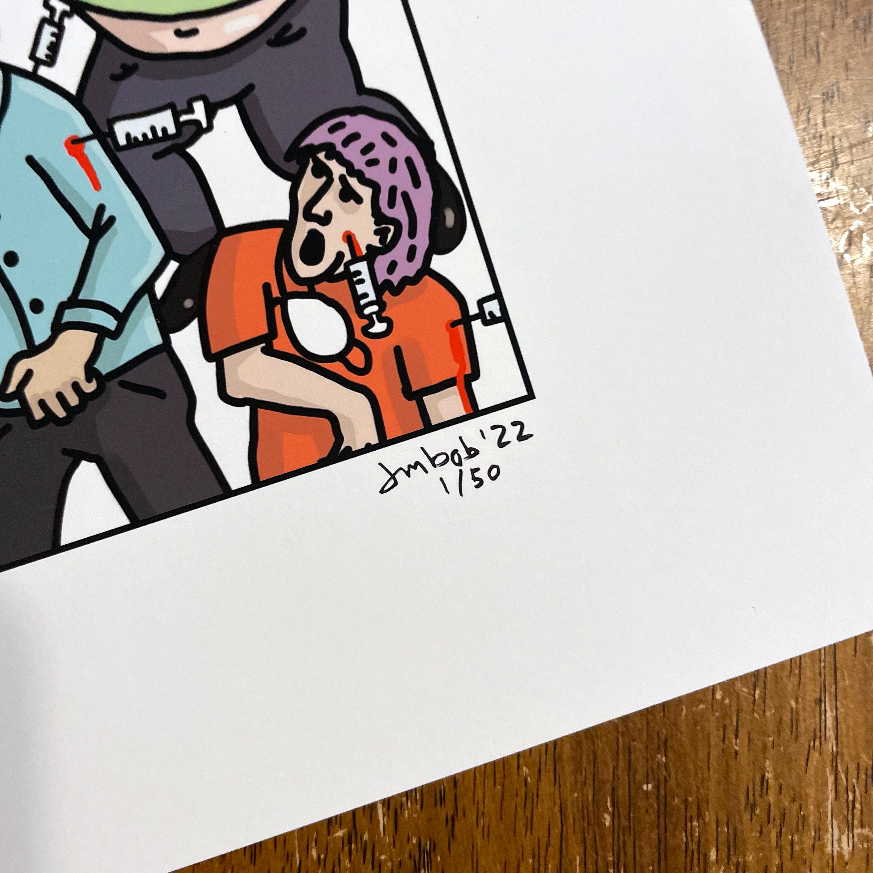 "Walking Dead" - Limited Edition Print