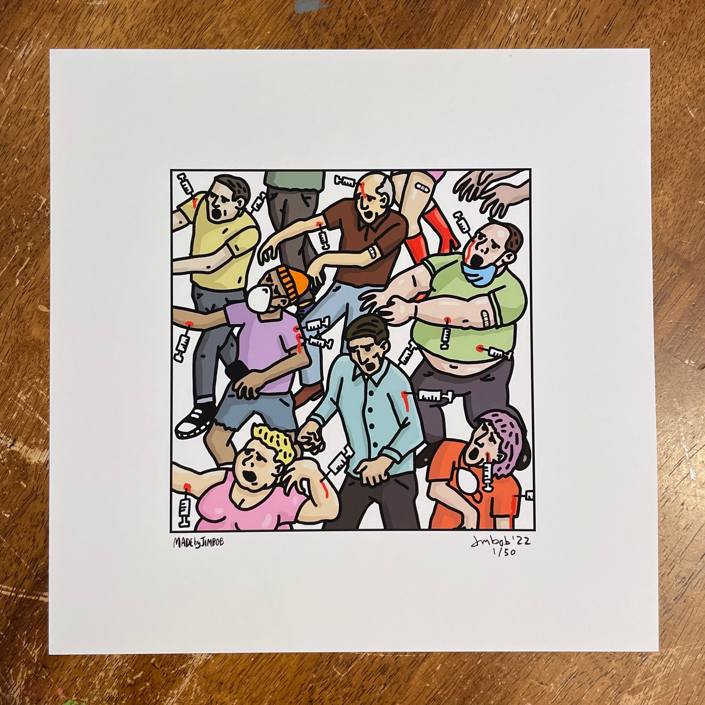 "Walking Dead" - Limited Edition Print