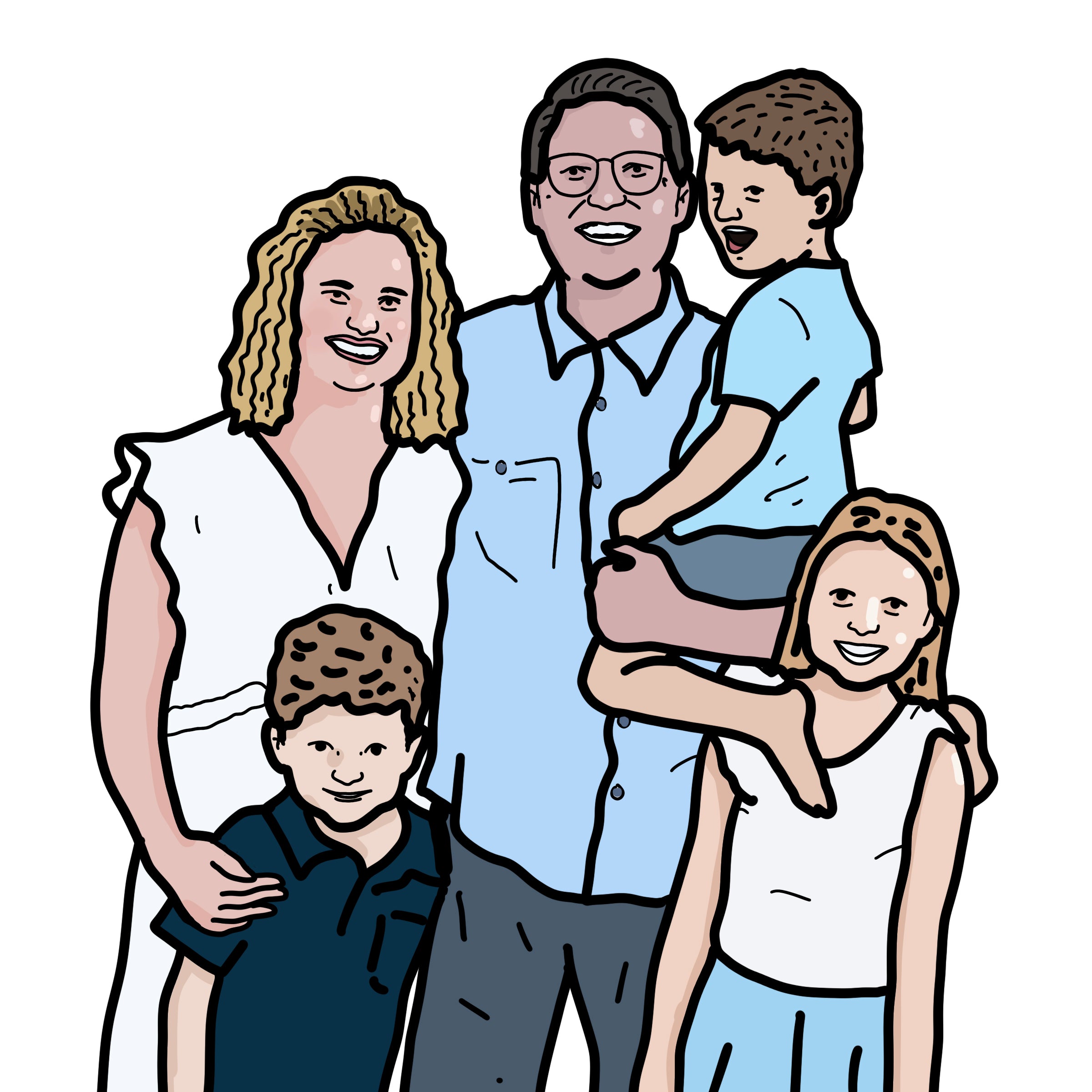 Family Bobvatar (3-5 People)