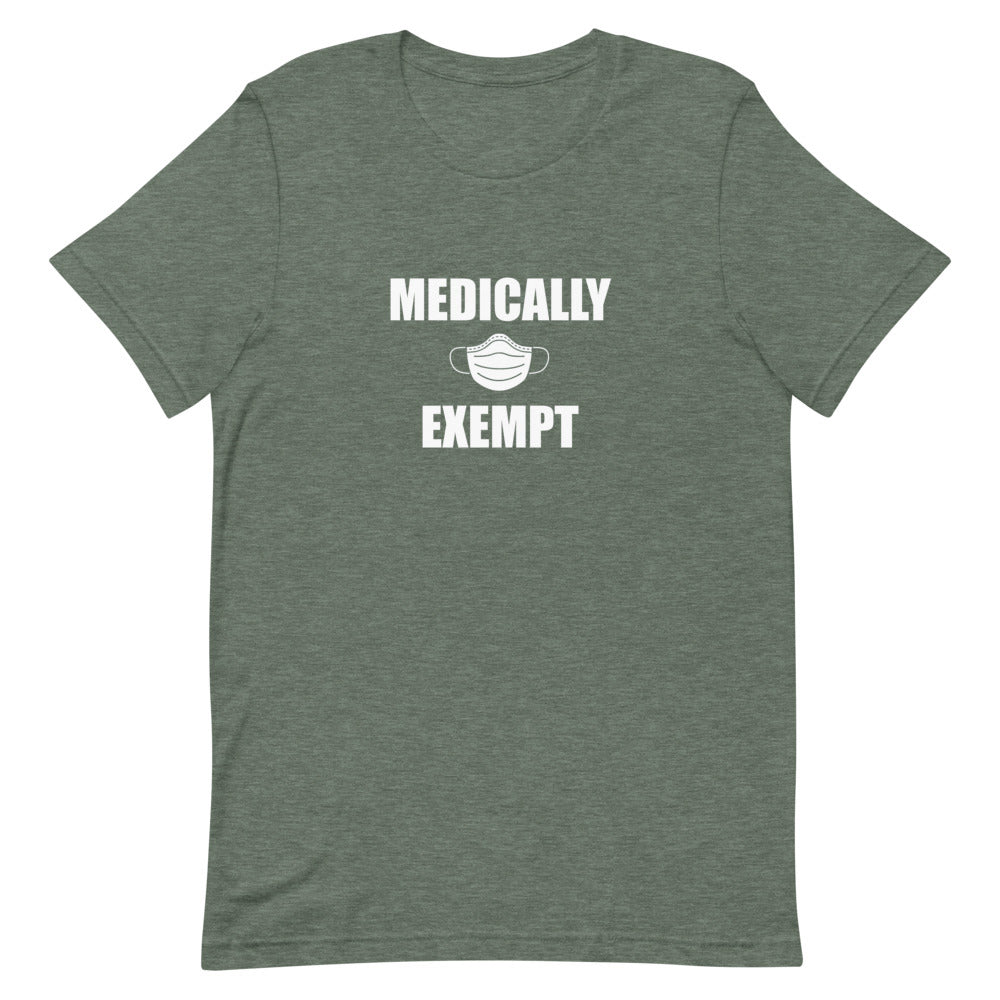 Medically Exempt - Short-Sleeve Men's T-Shirt