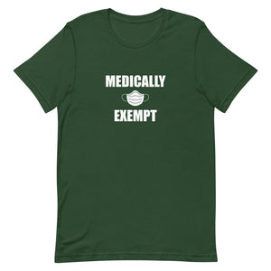 Medically Exempt - Short-Sleeve Men's T-Shirt